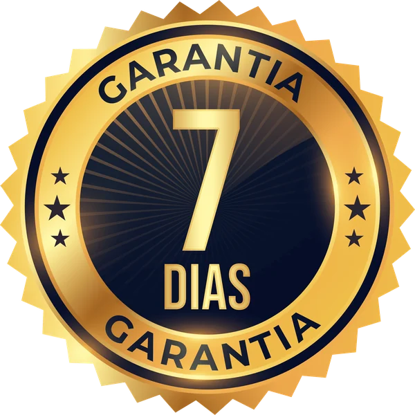 Selo de 7 dias de garantia incondicional